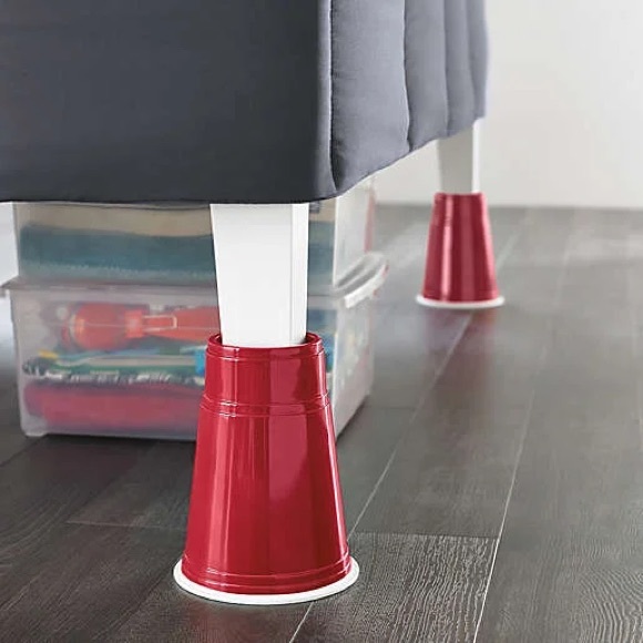 Accents Red Solo Cup Bed Risers Set Of 4 Poshmark